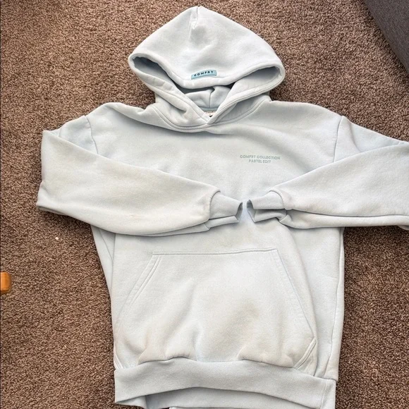 Comfrt Pastel Edit Light Blue Hoodie and Sweatpants Set - Picture 5 of 12